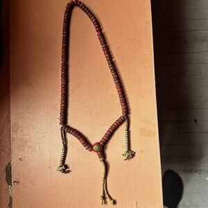 Tibetan prayer necklace